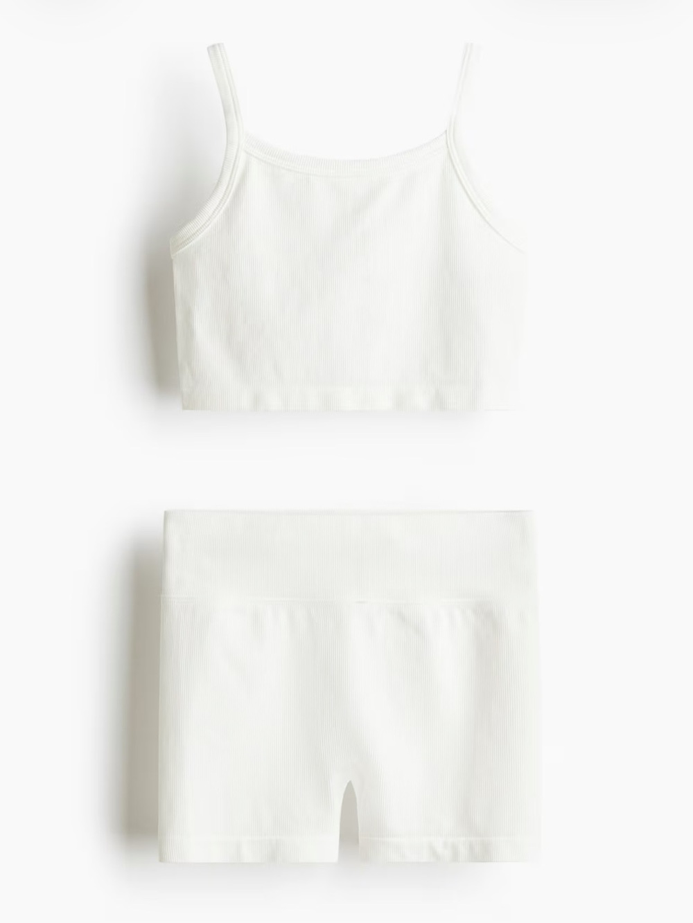 Girls two piece seamless sports set with drymove